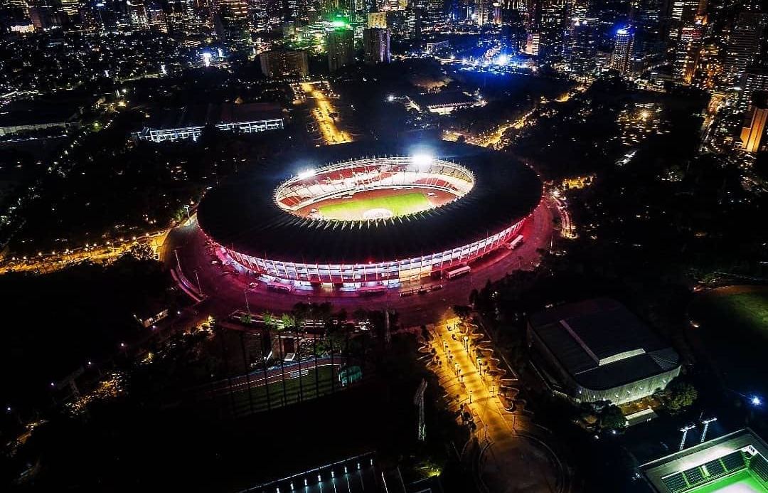 Stadion Gelora Bung Karno Malam Hari